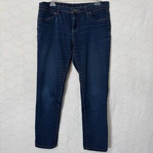 Simply Vera Wang Skinny Jeans Size 6 Dark Wash Mid Rise Stretch Denim
